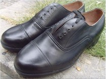 Stock Old stock 3516 Factory 65780587 Three joint leather shoes (Bull Skin Leather Bottom) 87 Three-section head Old 87