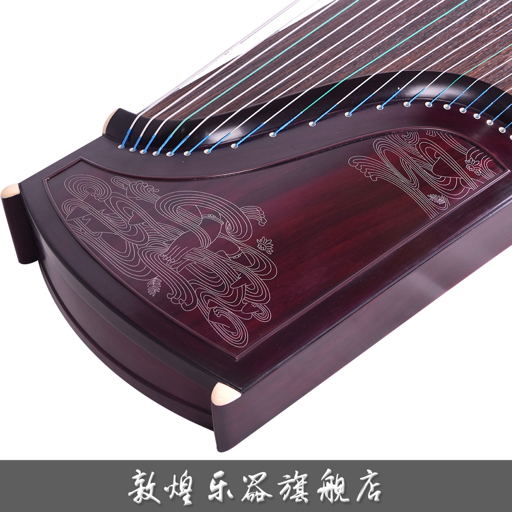 Dunhuang Guzhuang Guzheng 8698J Dunhuang Buddha Edge Alpine (Dunhuang Music Instrument Flagship Store)