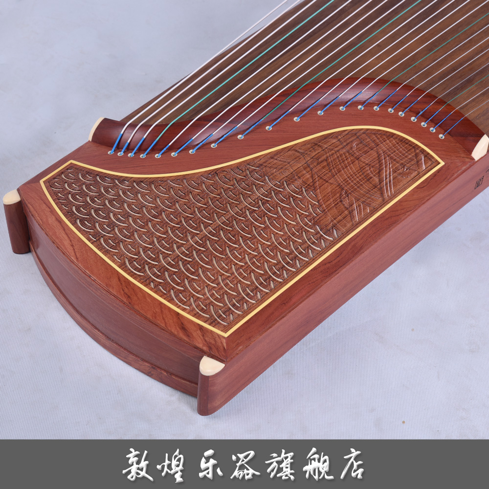Guzheng Dunhuang brand Dunhuang Guzheng 7694FF dense Qiushui(Dunhuang musical instrument flagship store)