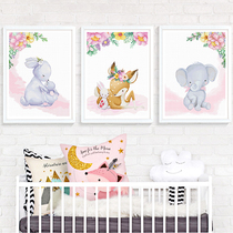 Cross stitch 2021 New embroidery living room simple modern animation children room bedroom bedside painting hand embroidered