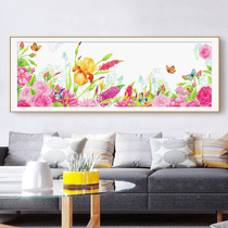 Cross stitch 2021 New embroidery living room bedroom simple modern self embroidery handmade small flower home simple embroidery