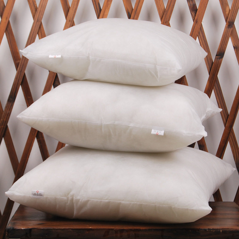 Full high-elastic pillow core non-woven PP cotton cushion holding pillow core vacuum compression specification 48x48 weight 350 grams