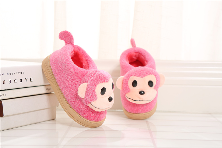 Chaussons enfants en suède pour hiver - semelle caoutchouc - Ref 1017877 Image 12