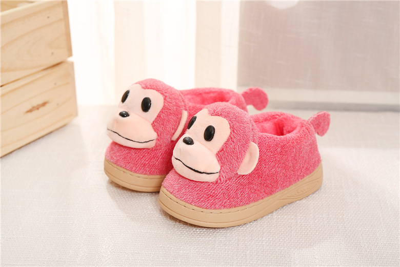 Chaussons enfants en suède pour hiver - semelle caoutchouc - Ref 1017877 Image 13