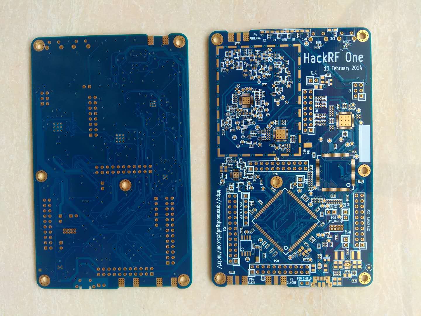 hackrf one pcb bare board