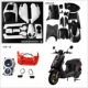 Guanghuan Super 8 electric car shell, Super 8 Speed ​​second-generation electric car shell, painted parts, imitation Big Taurus accessories