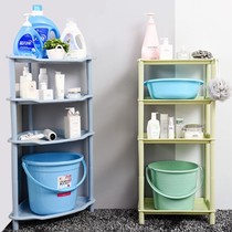 Thickened bathroom shelf toilet basin shelf toilet storage toilet bath storage shelf landing