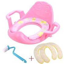 Childrens toilet with auxiliary gasket placed on the toilet children squat to keep warm young children men and women convenient u-shaped