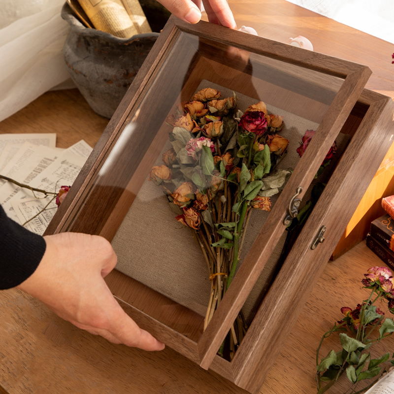 Specimen Frame, 3D Insect and Plant Dried Flower DIY Wall Decoration, Shell Storage Box, Picture Frame, Badge, Polaroid