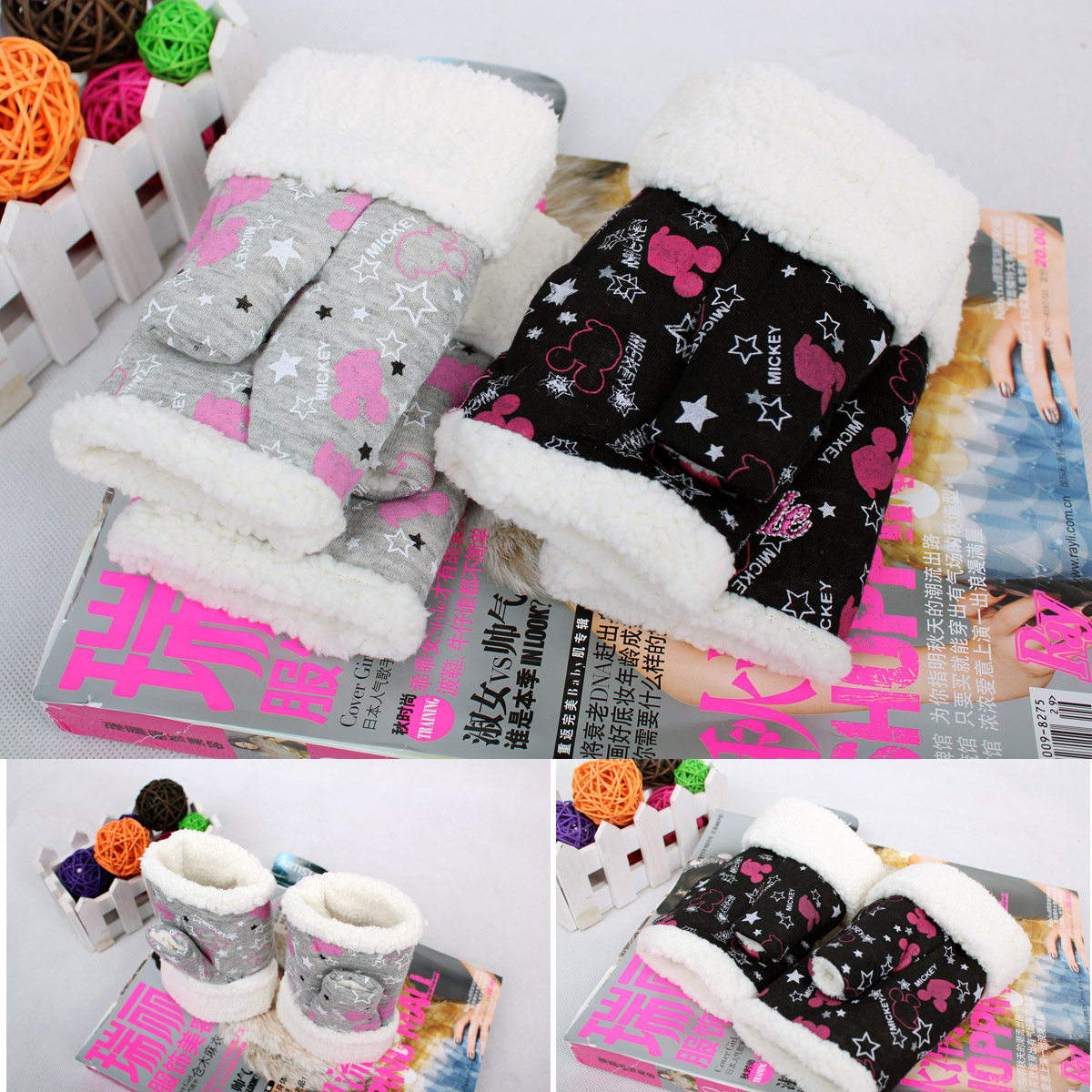 Gants pour fille DISNEY en coton - Ref 2150401 Image 12