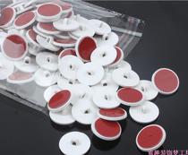 Powerful mini small disc hook ceiling seamless velcro velcro hook hanging flagpole hanging double-sided sticky 2M glue ceiling plate