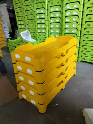 Tong Lehui Kindergarten Plastic Bed Children's Baby Single Lunch Bed Trusteeship Folding Bed Thickening Environmental Protection