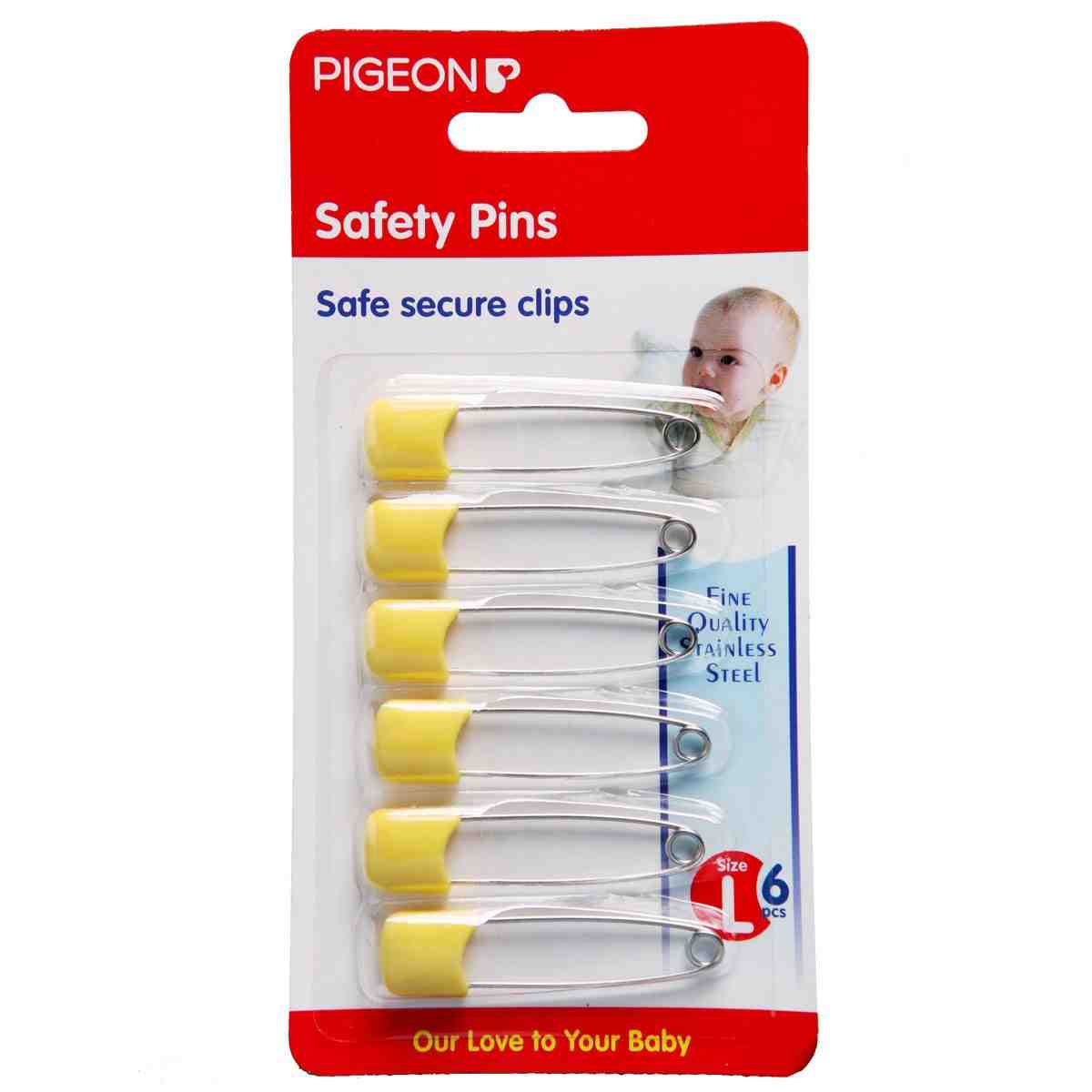 Shellfish safety pin Baby large 6 card baby products Shellfish safety pin 10881