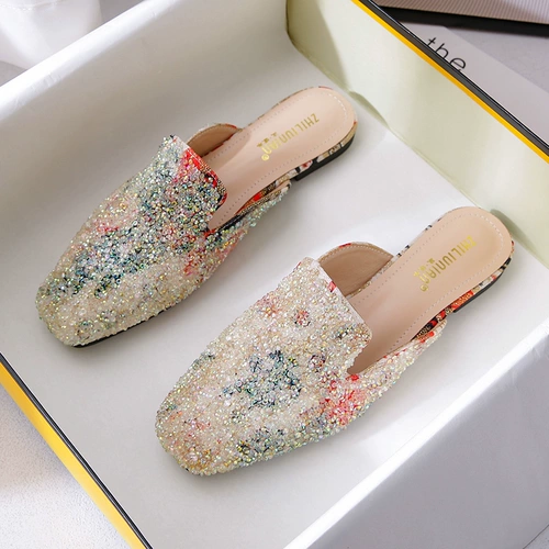 Тапочки, летняя обувь, сетчатые сандалии, туфли, 2024 года, популярно в интернете, большой размер