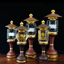 Lotus lanterns Buddha lights colorful plug-in for Buddha lights Home lights LED long lights Guanyin Fortune Lights