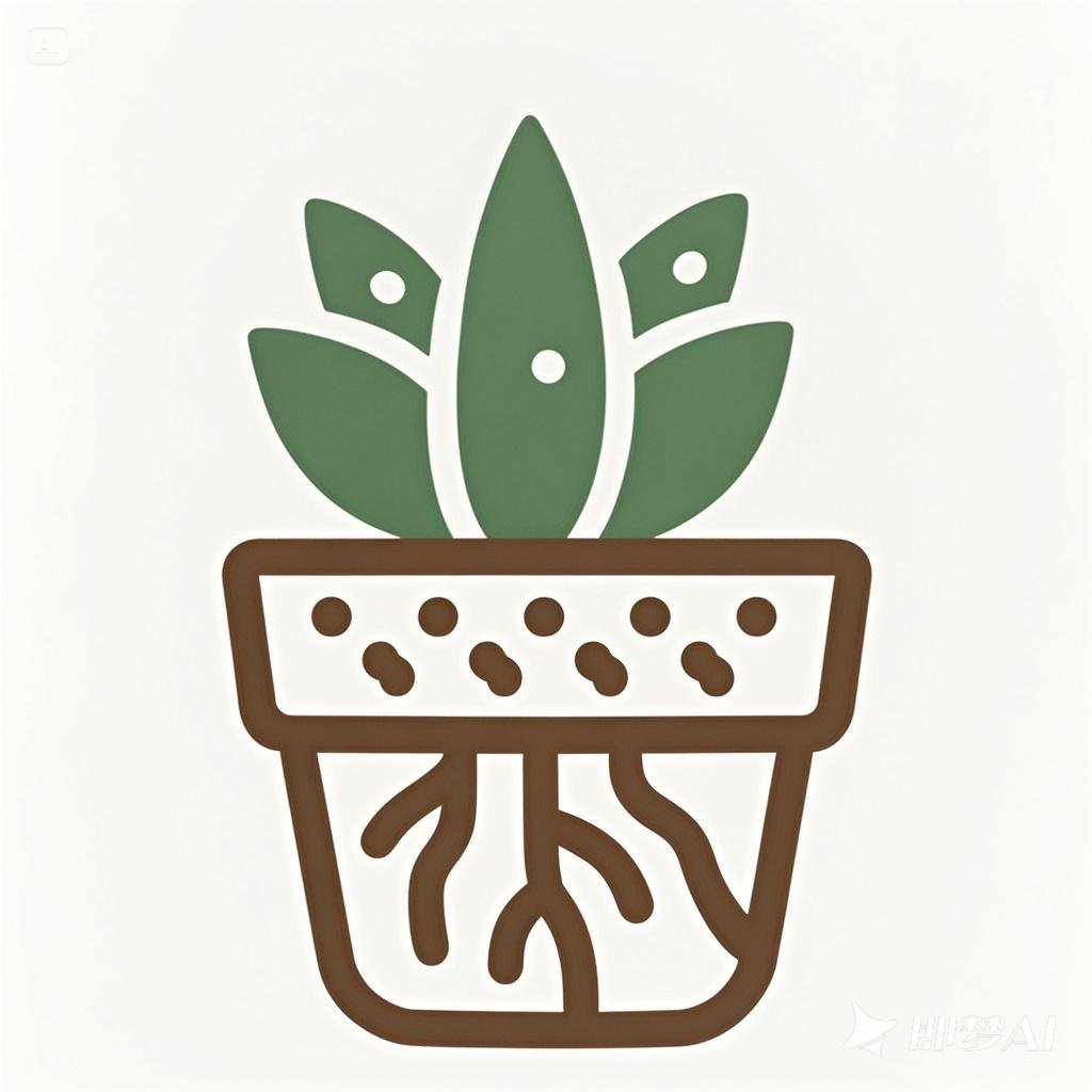 GP潮植透气盆的LOGO