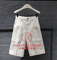 Little Fayette ED counter 2021 autumn EBA3SOT010 straight-through denim shorts female 1099