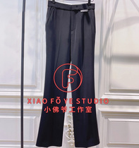 Little Faye MO counter 2021 autumn clothes MBA3UNF009 high waist slim slender micro slack pants 1499