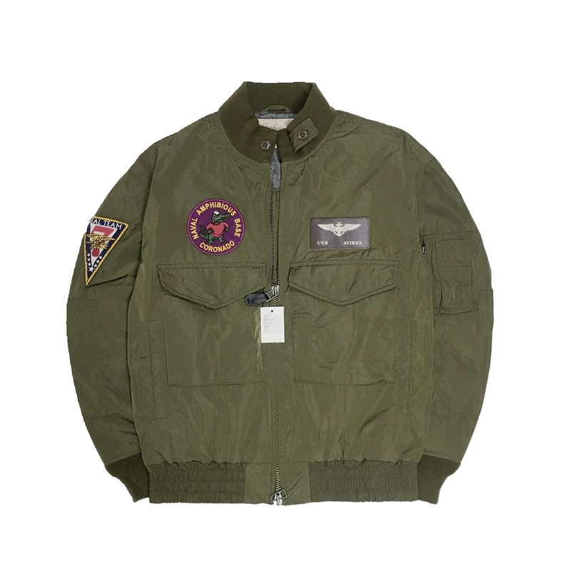The Us Military Brand Avirex's Japanese Line Men's Spring and Autumn Jacket Is Originally from the Us Navy's Aviation Corps The Us Military Brand Avirex's Japanese Line Men's Spring and Autumn Jacket Is Originally from the Us Navy's Aviation Corps