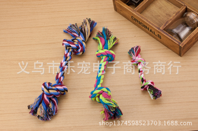Vật nuôi đồ chơi con chó hôn dây đồ chơi sạch răng cắn dây đồ chơi bông sợi dây thừng mèo đồ chơi cắn mặc vật nuôi cung cấp đồ chơi chó