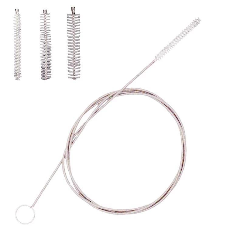 Craft Beer Hose Spigot Cleaning Brush Spiral Silicone Tube Quick-Connect Tube Straw Cleaning Tool 1.5m Long