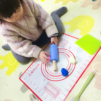 DIY Baking Silicone Mat dumplings Rolled Dough Cushions Thickened Children Baking Tools Home Knead Mat Easy To Clean