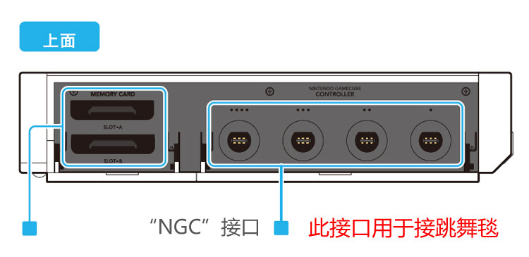 Nintendo WII trò chơi chăn WII đôi nhảy chăn tập thể dục chăn tập thể dục tại nhà E841-4168 - WII / WIIU kết hợp máy chơi game wii