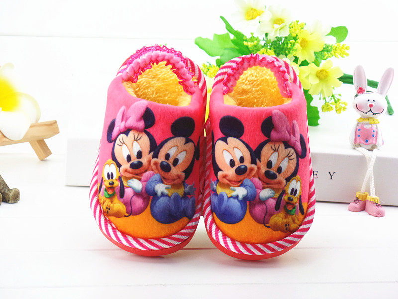 Pantoufles enfants en coton pour hiver - Ref 1035956 Image 21