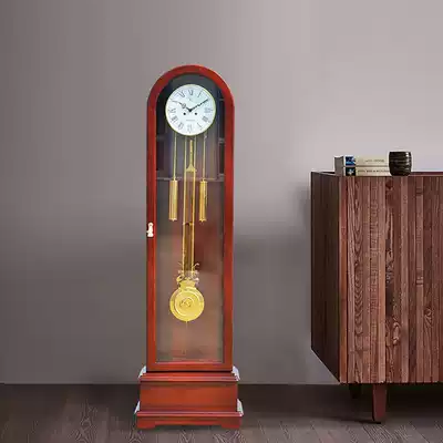 Polaris floor clock High-end solid wood table clock European-style modern living room clock German mechanical clock decorative clock