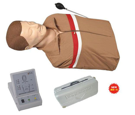 高级电子半身心肺复苏训练模拟人CPR200S/急救人体模型/培训假人