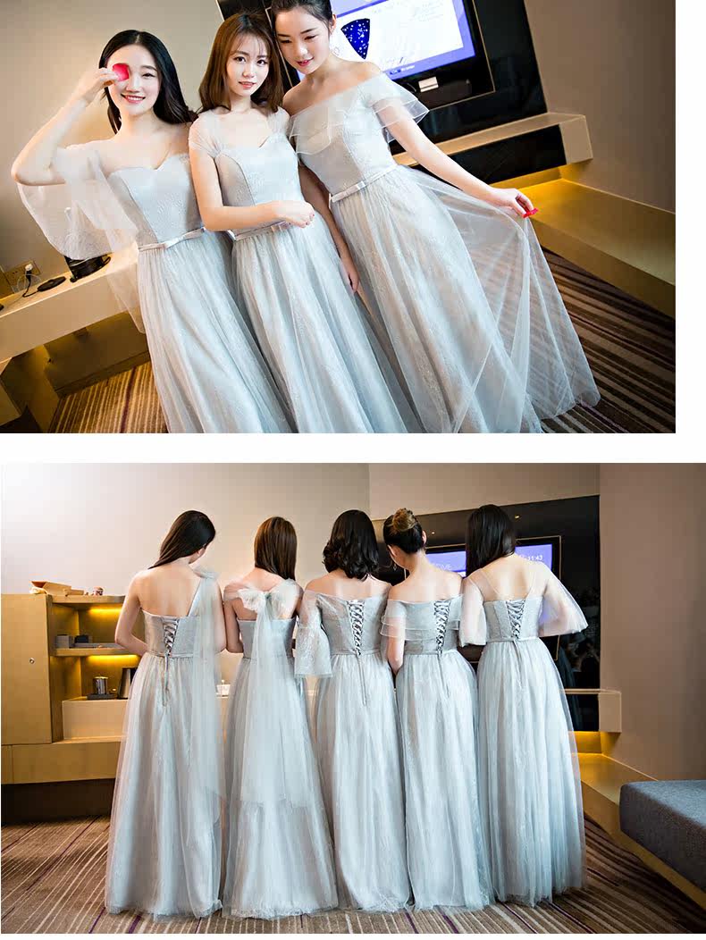 Robe de soirée manchon de cloche - Ref 3210730 Image 17