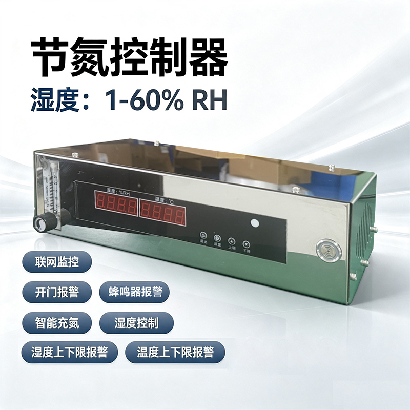 Nitrogen Cabinet Control Box, Humidity Control, Intelligent Nitrogen Filling, Temperature and Humidity Upper and Lower Limit Alarm Buzzer, Door Opening Alarm Nitrogen Cabinet Control Box, Humidity Control, Intelligent Nitrogen Filling, Temperature and Humidity Upper and Lower Limit Alarm Buzzer, Door Opening Alarm
