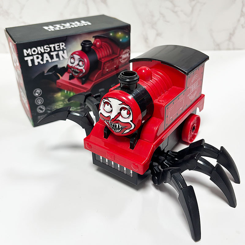 No Need to Assemble, Can Walk, Spider Charles Electric Train Toy, Popular Online, Horse, Educational Gift for 3-6 Year Old Boys