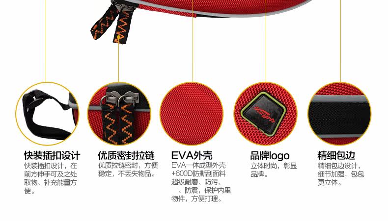 Sacoche pour vélo MZYRH - Ref 2212956 Image 12