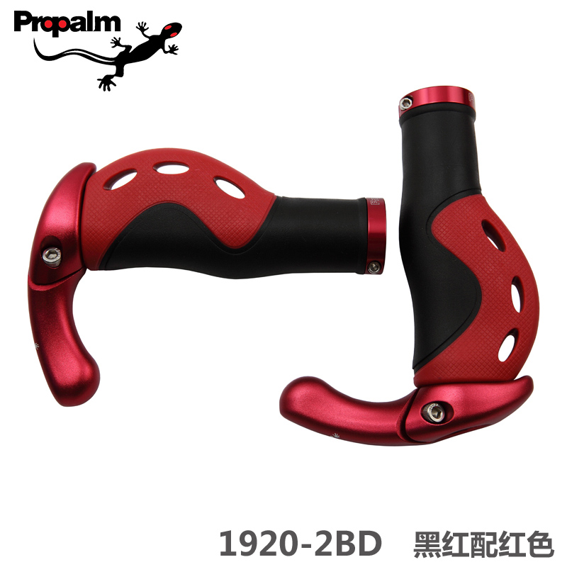 Propalm Gecko mountain bike handlebar cover 19202BD with secondary handle ergonomic meatball bike handlebar