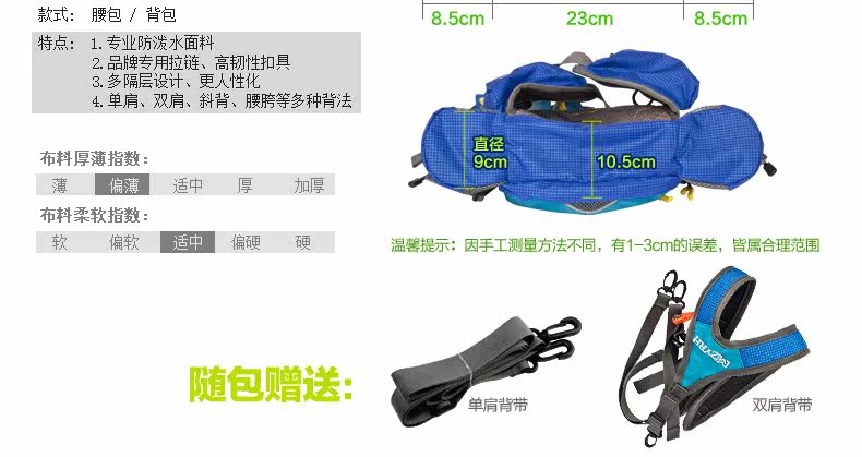 Sacoche pour vélo mixte MZYRH - Ref 2213201 Image 20