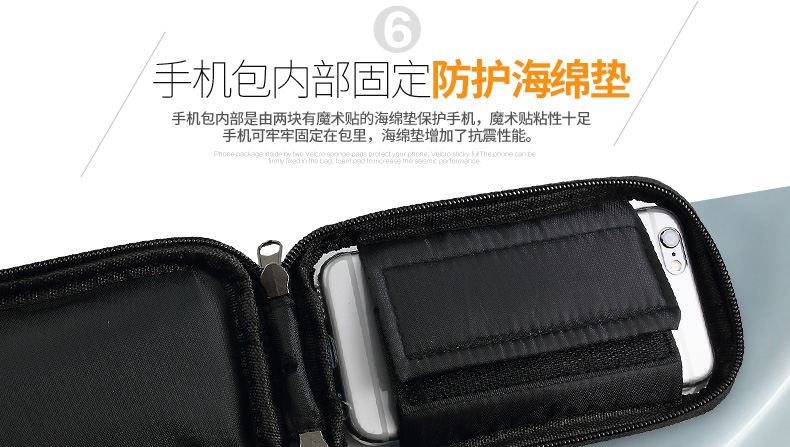 Sacoche pour vélo mixte YONGRUIH - Ref 2211757 Image 21