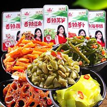 Xiangmantian kelp Silk open bag ready-to-eat snacks small package spicy lotus root snack Pickles spicy food