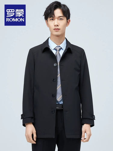 Длинный весенний плащ для отдыха, универсальная куртка, средней длины, облегающий крой