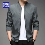 Короткая бейсбольная универсальная мужская куртка для отдыха, облегающий крой, осенняя