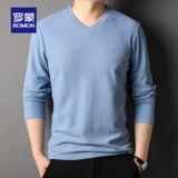 Шелковый осенний приятный телу лонгслив, круглый воротник