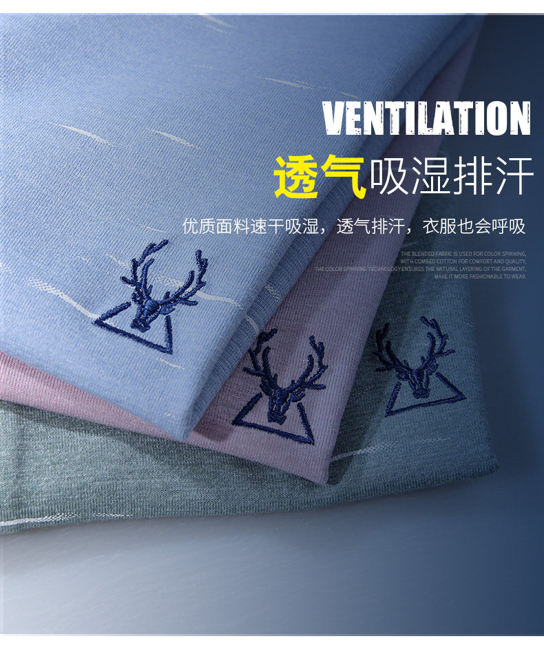 出口量国内第一 罗蒙 男士商务休闲Polo衫 图4