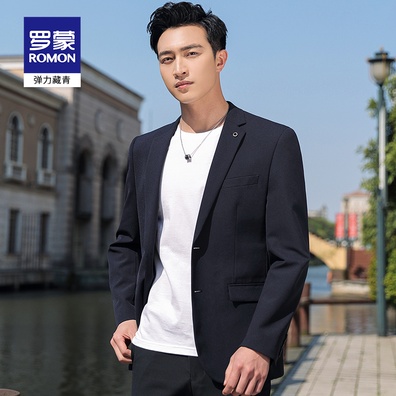 Thanh niên Romon Lomond Xuân Suit Jacket nam Casual Suit Độc Tây Kinh doanh ăn mặc chuyên nghiệp ăn mặc