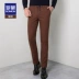 Romon / Luomen quần âu nam mùa thu đông mới tự kinh doanh quần tây nam thun rộng quần dài thẳng quần jeans nam Quần