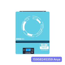 Off-grid inverter 10 6KW Hybrid Solar inverter dual input