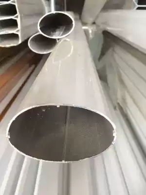 New Era Yubo elliptical Rod White Oval Rod 80 * 50MM elliptical Rod fence machine Rod red and white elliptical straight rod