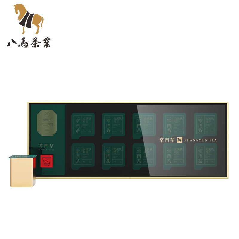 Eight Ma Tea Anxi Tieguanyin Luzhou-flavor Head Tea Buck Gift Box Super Tea Gift Box 40g