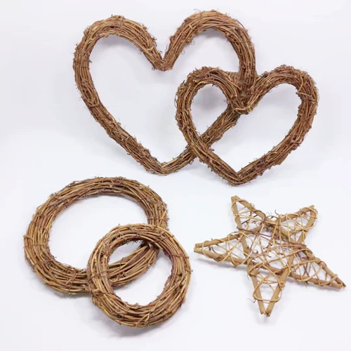 Натуральный туфу Тенгван рингнуто рождественский цветок кольцо в среду свадебное детское сады