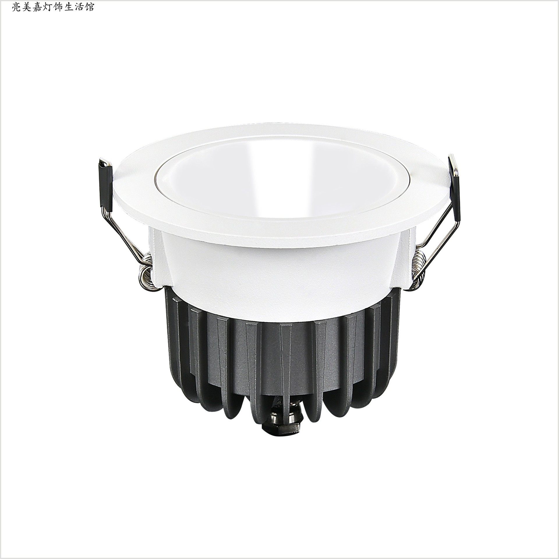 Waterproof led downlight bathroom anti-fog moisture-proof hotel home toilet embedded COB deep anti-glare downlight