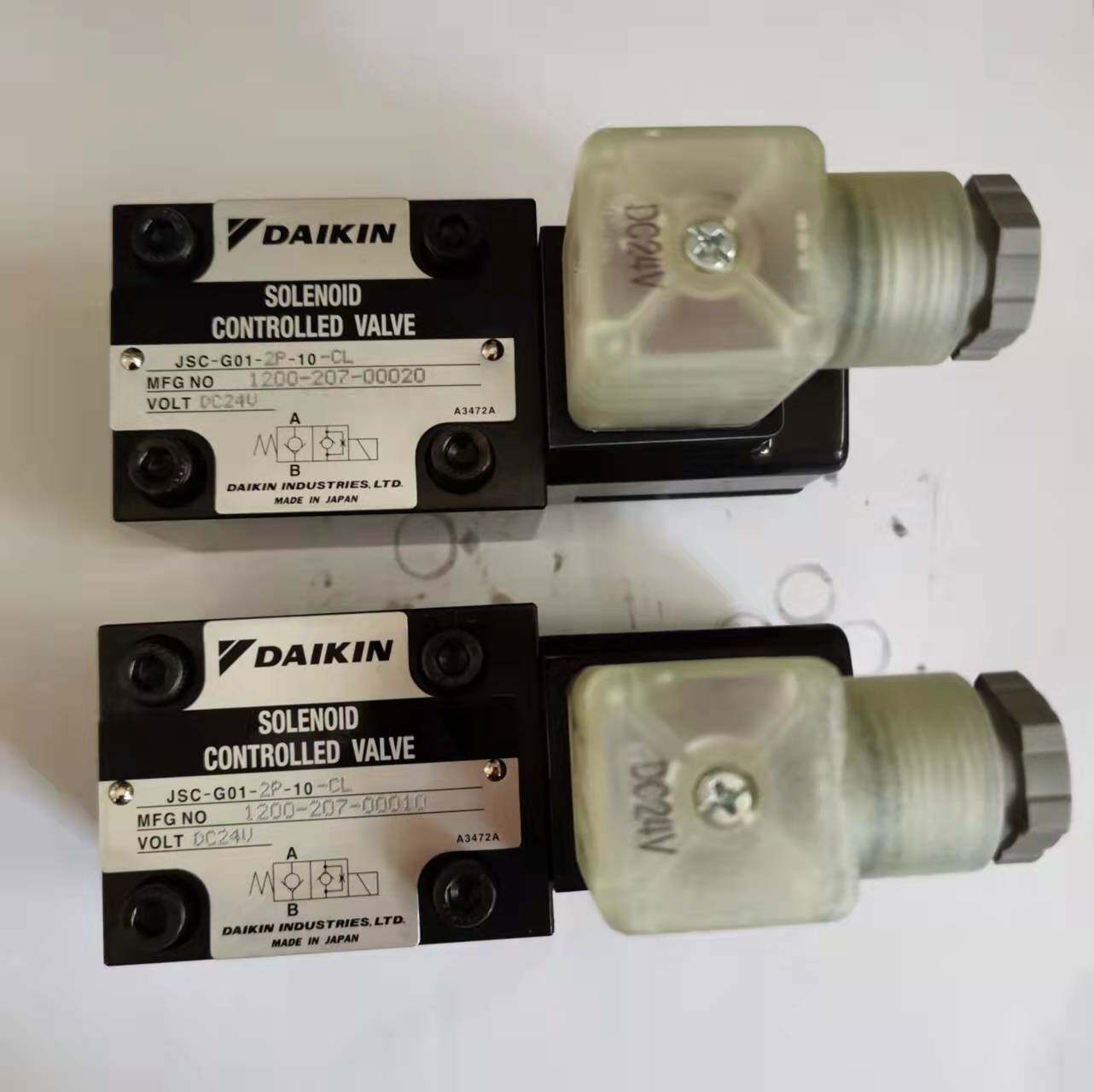 Japan Daikin Daikin Solenoid Valve KSO-G02-5CC-30 BS-02-55 MP-02W-20-55